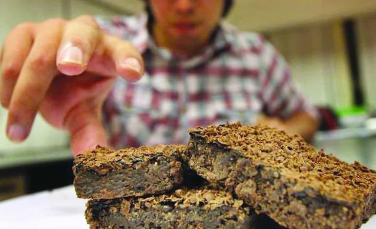 Brownies con marihuana en el Cobach 06
