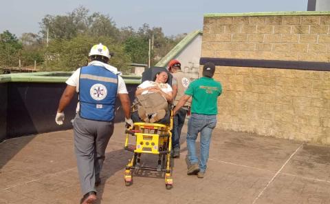Mujer fue auxiliada tras desmayar en la Fiscalía