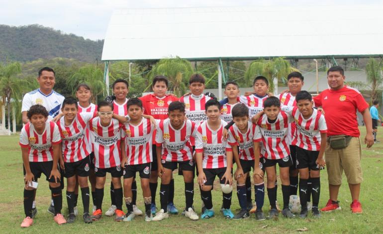 Astros del Deportivo Sol con ventaja en 4tos. De infantil ´B´