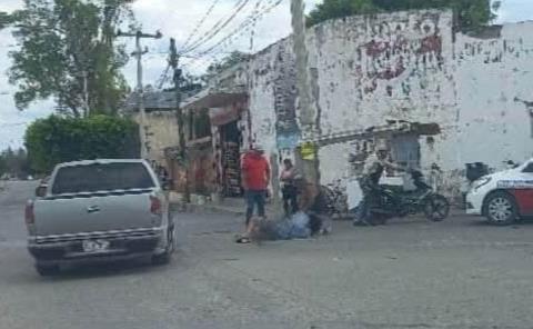 MOTOCICLISTA ATROPELLADO
