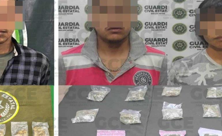 Vendedores de droga atrapados      