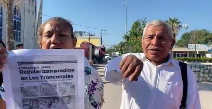 Líder´ despoja de  predios a vecinos
