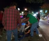 Motociclista chocó contra un vehículo        