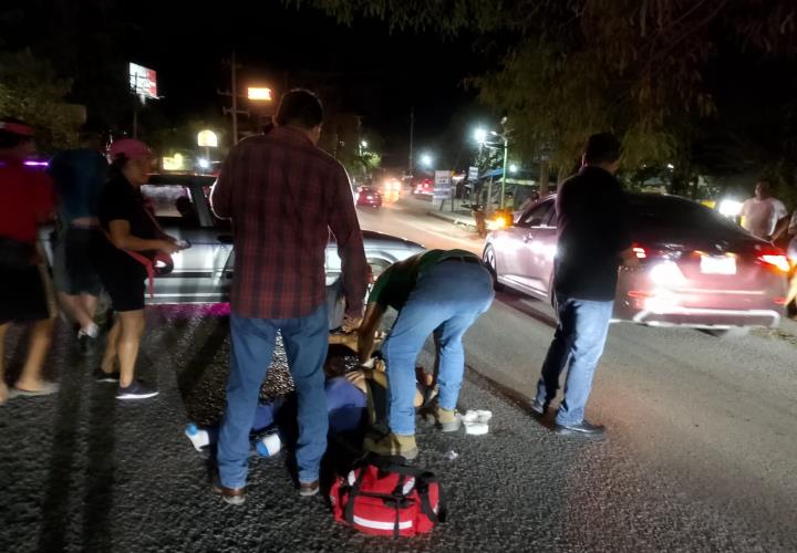 Herido en choque