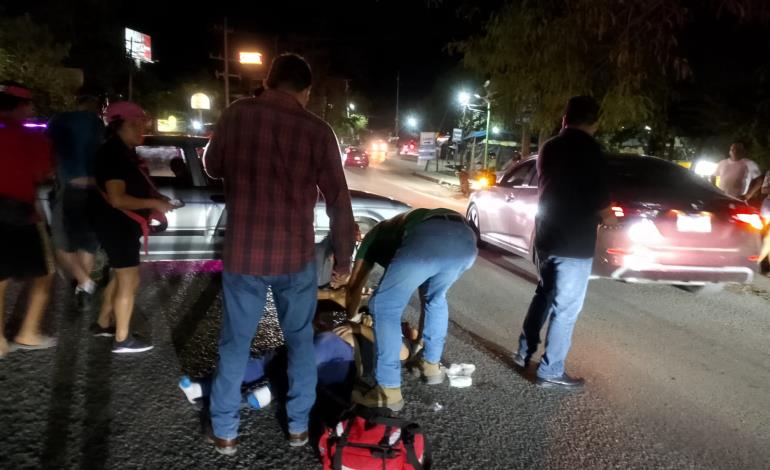 Herido en choque