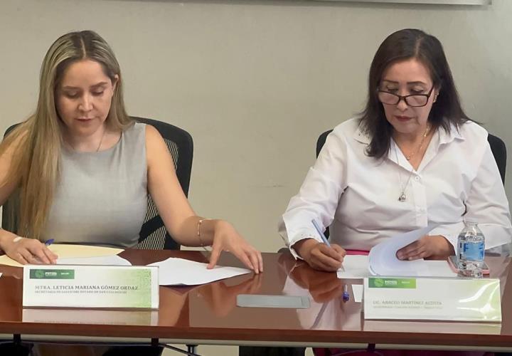 Firman convenio Servicios de Salud y SCT para mejorar seguridad vial