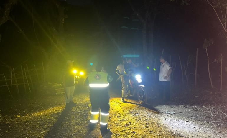 Despejan predio tras incendio en Tamán
