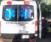 MOTOCICLISTA SUFRIÓ CAÍDA