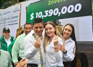 Presidenta impulsa obras y gestiona recursos ante el Gobierno del Estado