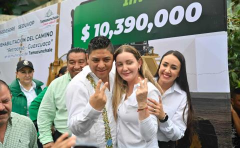 Presidenta impulsa obras y gestiona recursos ante el Gobierno del Estado
