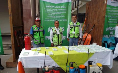 Protección Civil exhorta a no realizar quemas