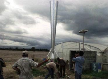 Las bombas antigranizo  afectan al medio ambiente 