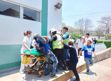 Murió electrocutado