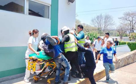 Murió electrocutado