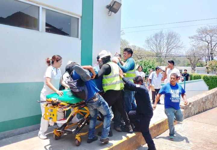 Murió electrocutado
