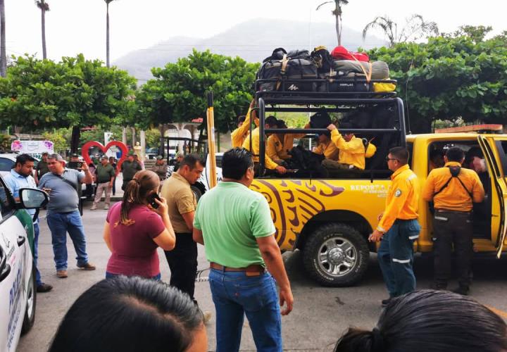 Brigada de CONAFOR y corporaciones aplican operativo