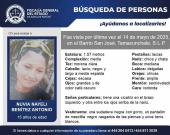 Menor de 15 años desaparecida; FGE activa alerta de búsqueda en Tamazunchale