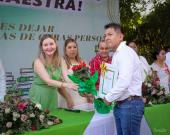 Reconoce alcaldesa Marichuy a docentes destacados