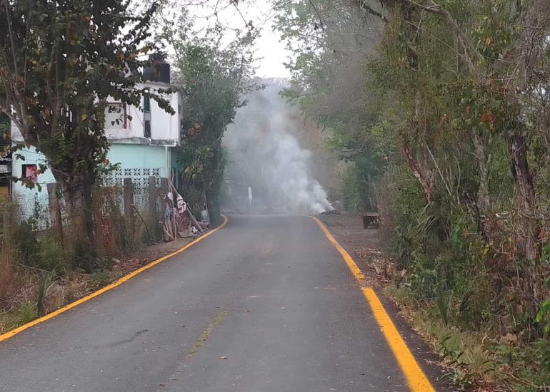 Persisten las quemas en San Martín Chalchicuautla

