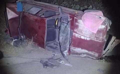 Chofer grave en accidente 
