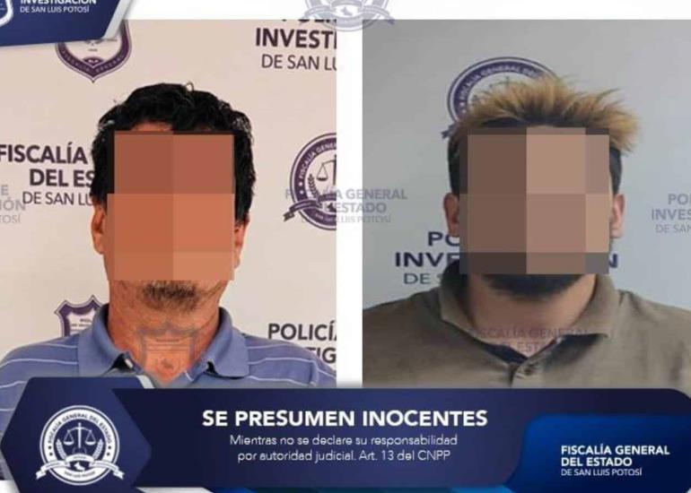 Asaltantes de tienda presos 
