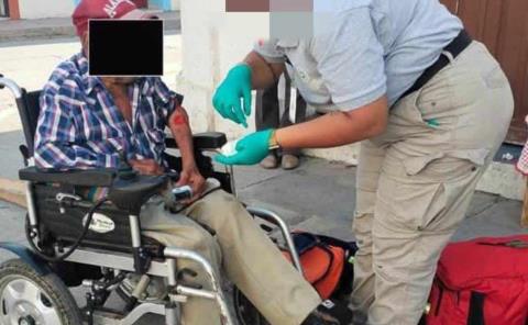 Atropellaron a discapacitado 
