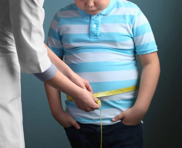 Hay muchos niños gordos
