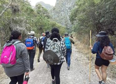 Promueven nueva ruta de senderismo
