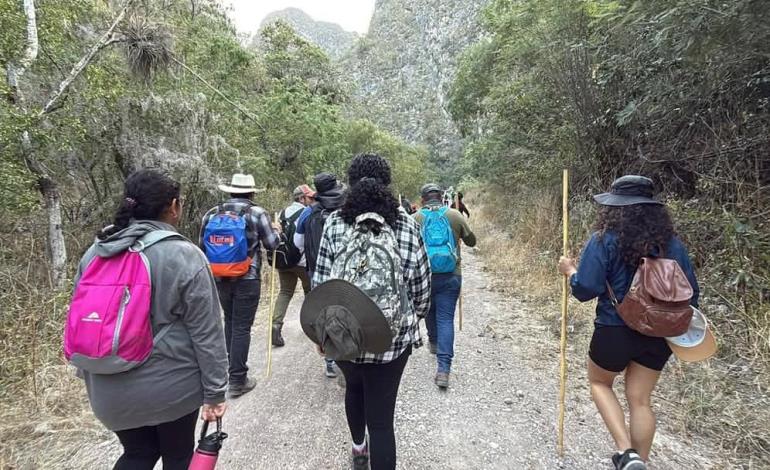 Promueven nueva ruta de senderismo