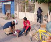 Atropellaron  a un joven