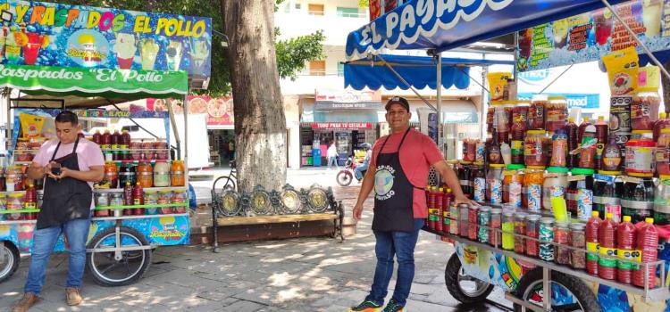 Aumenta venta de raspados Aumenta venta de raspados