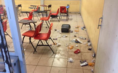 Escuelas se quedan  sin estudiantes
