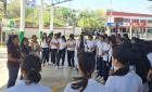 Plática de concientización otorgada a alumnos del CBTis 187