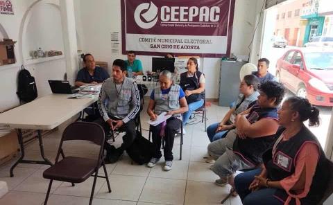 Reunión de Junta Distrital y Comité Municipal hubo
