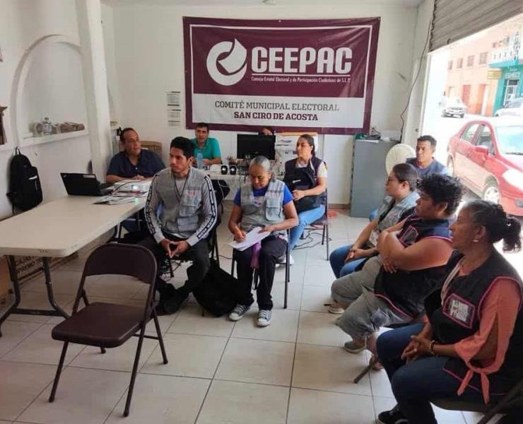 Reunión de Junta Distrital y Comité Municipal hubo

