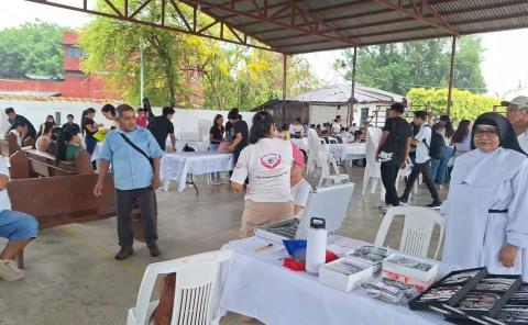 Cáritas realizó una jornada de Salud

