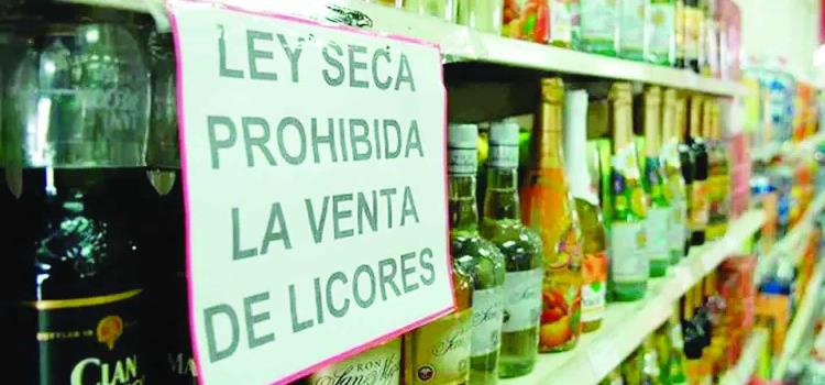 Habrá ley seca Habrá ley seca