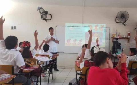 Estudiantes realizaron Promoción de la salud 

