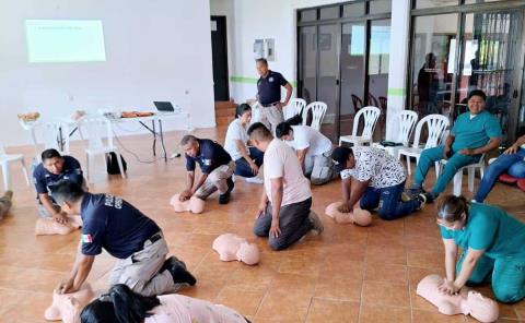 Recibió DSPyTM y PCM cursos de Primeros auxilios
