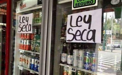 Anuncian Ley seca el proximo domingo
