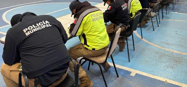 EVALUARON A  LOS POLICÍAS