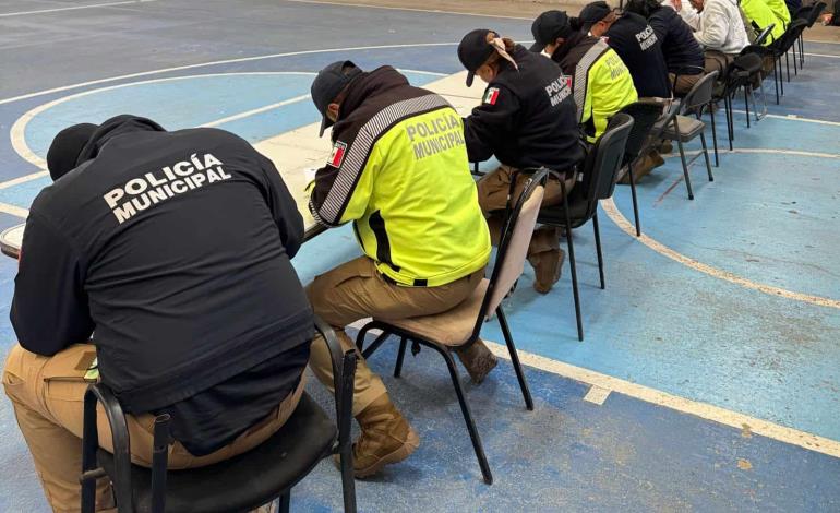 EVALUARON A  LOS POLICÍAS