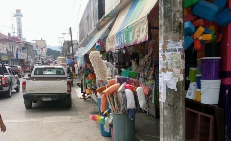 Preocupan bajas ventas en comercios locales 