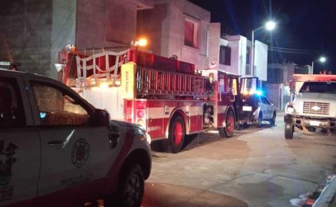 Quemazón en vivienda
