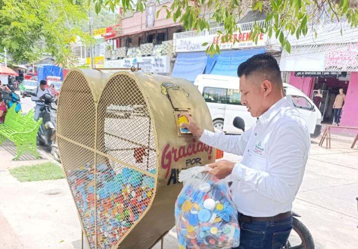 Llaman a contribuir con donación de tapitas