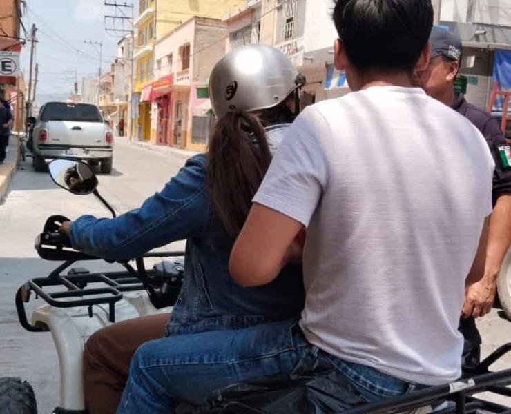 Motociclistas renuentes a usar el casco de seguridad
