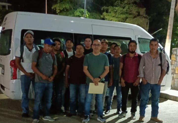 Trabajadores huastecos son seleccionados para laborar en Florida