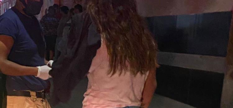 MUJER HERIDA DURANTE RIÑA MUJER HERIDA DURANTE RIÑA