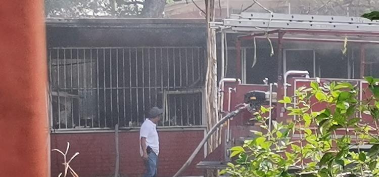 INCENDIO EN LA SECUNDARIA PAS INCENDIO EN LA SECUNDARIA PAS