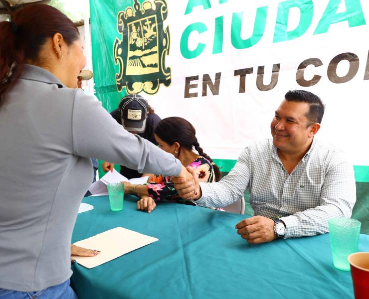 Autoridades municipales visitaron ejido El Coyote 
